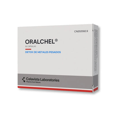 Oralchel tratamiento para limpiar arterias calcificadas y quelación natural - 30 cápsulas Celavista