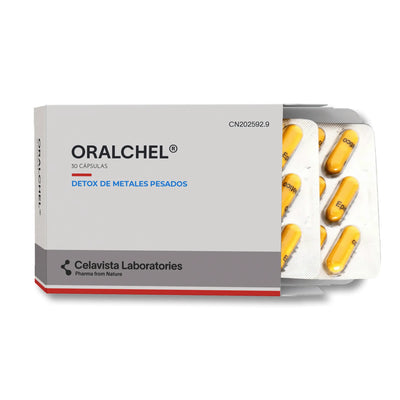 Desintoxicación del cuerpo con EDTA férrico para eliminar metales pesados - Oralchel detox
